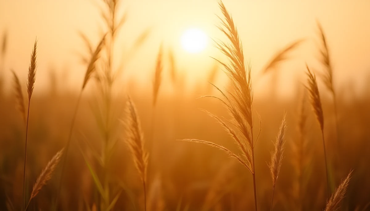 강한 바람에 모두 한쪽으로 누운 갈대밭, 거스르지 않고 대세를 따를 때 부러지지 않는 종격의 지혜를 담은 이미지